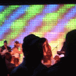 Disco dance floor rental to Budweiser