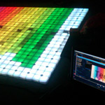 Technicolor rents LED dance floor for event